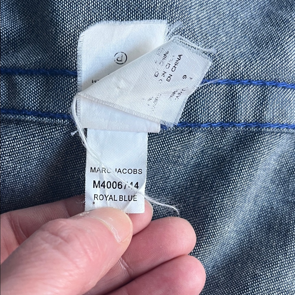 Marc Jacobs Vibrant Blue Jacket Medium - Picture 4 of 9